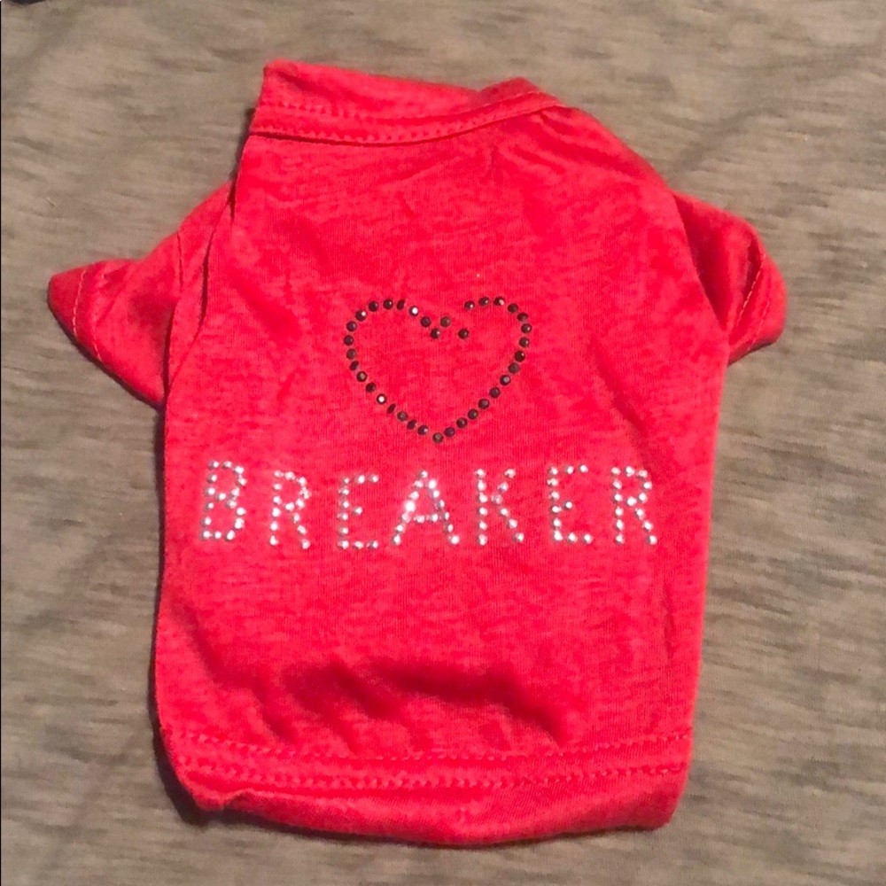 Heartbreaker dog shirt xs